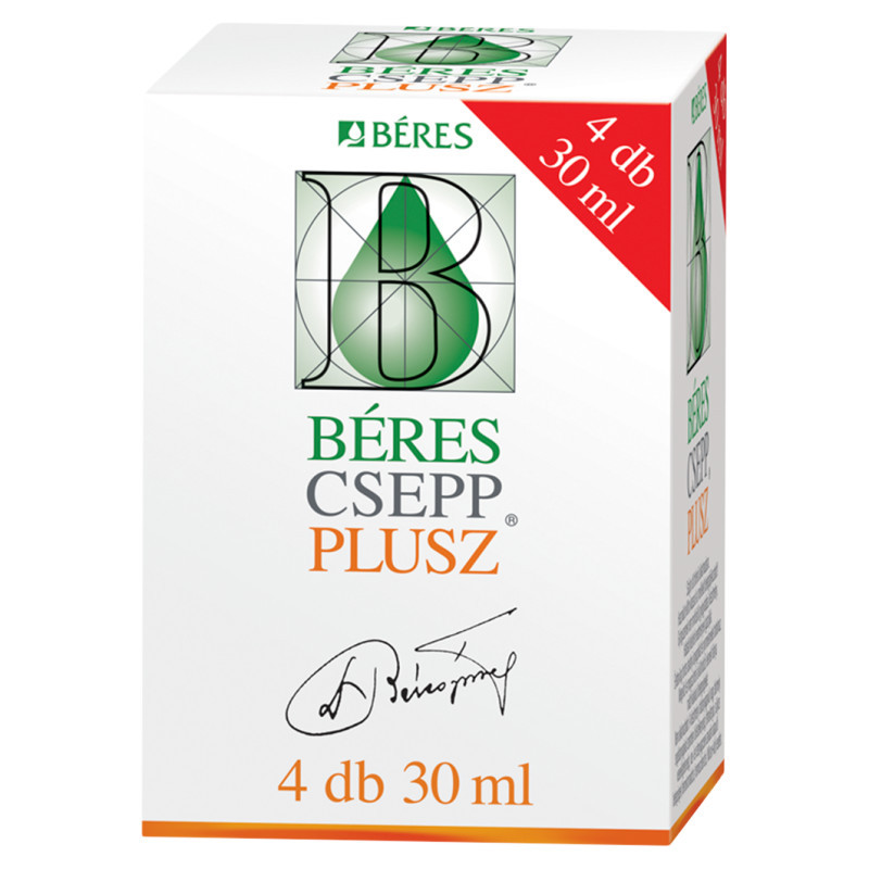 Béres csepp plus kvapky 4x30ml