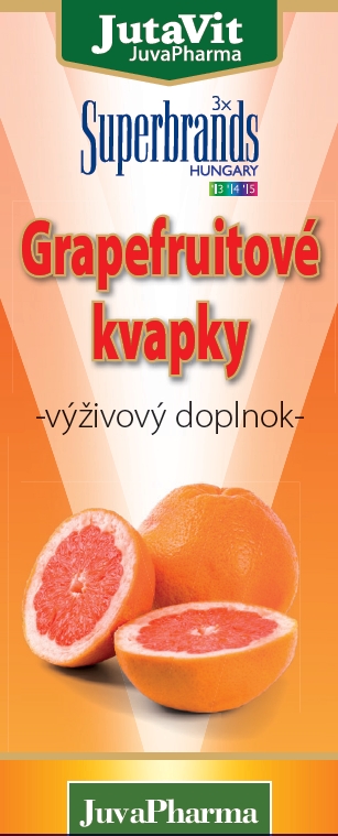 Jutavit Grapefruitové kvapky výživový doplnok- 30 ml