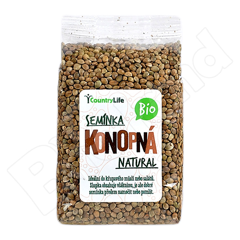 Bio konopné semienka lúpané - natural -100g