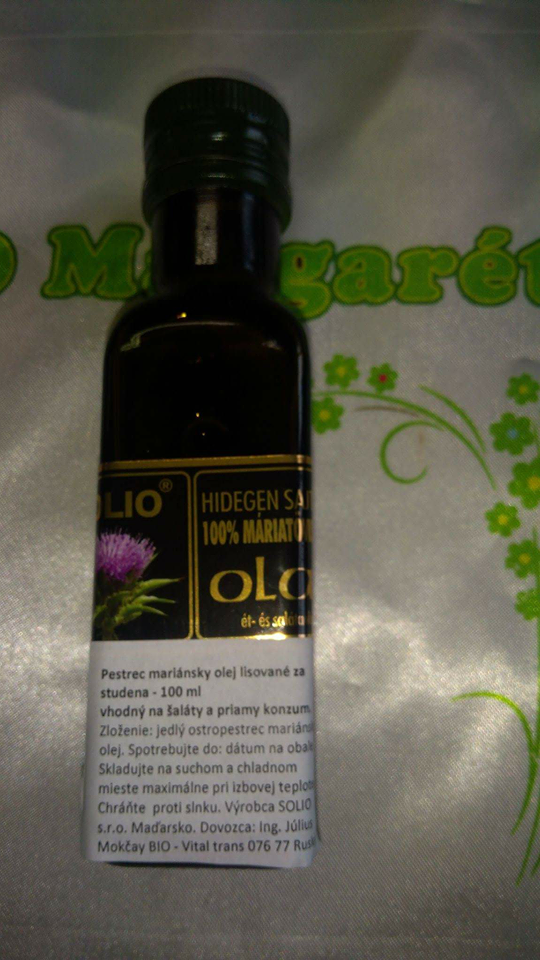 Pestrec marianský olej za studena lisovaný - 100 ml
